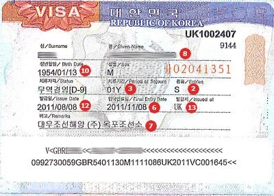 australia tourist visa from korea